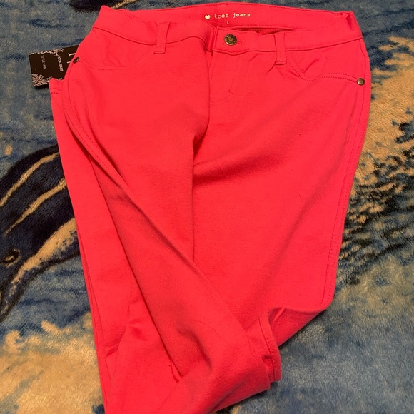 Fuchsia leggings - Picture 3 of 4